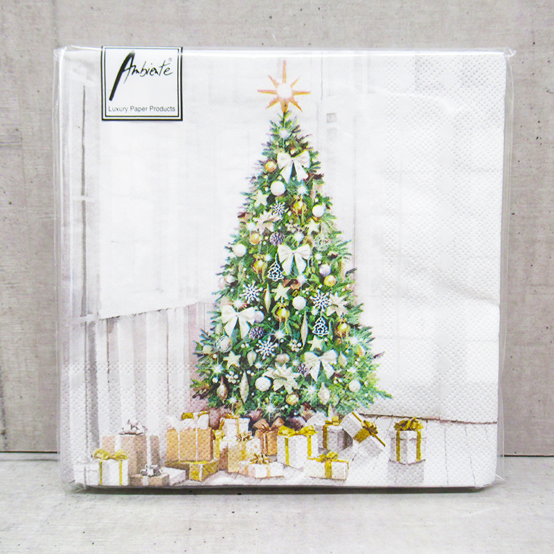 Ambiente クリスマスペーパーナプキン Modern Christmas tree